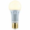 Satco 10/22/34 Watt PS25 LED Three-Way Lamp - E39d Mogul Base - 5000K - White Finish - 120 Volt S11493